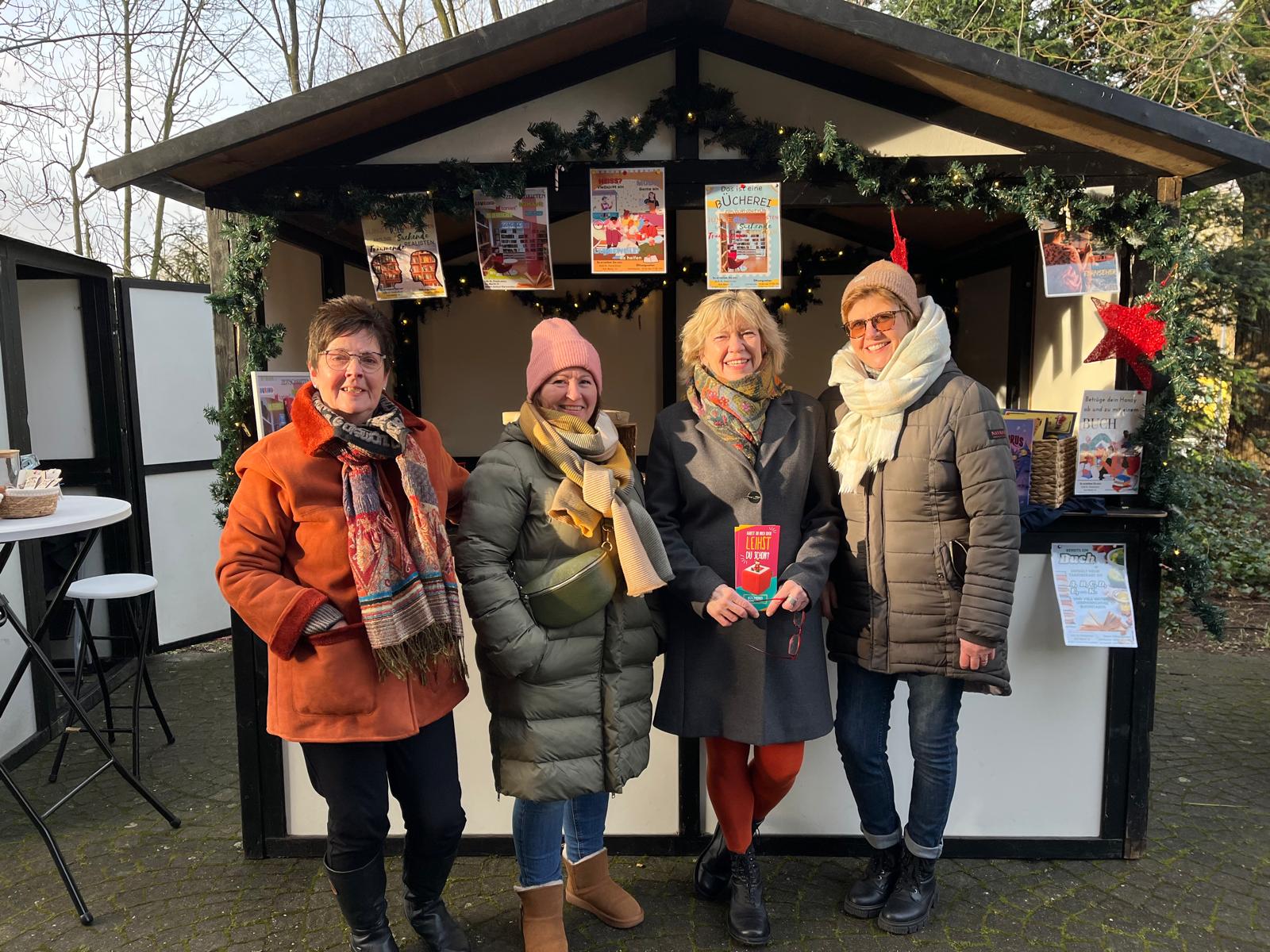 auf dem Weihnachtsmarkt